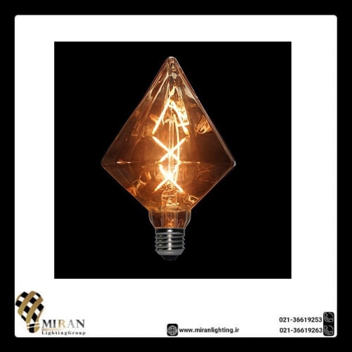 لامپ BLG110 DIAMOND حباب قهوه ای روشن ادیسونی