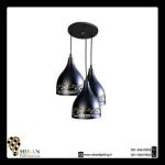 چراغ سه شعله دیانا طرح دار صفحه ریلی